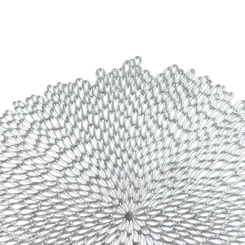 Bottom price table decoration pvc table mat placemat for dining