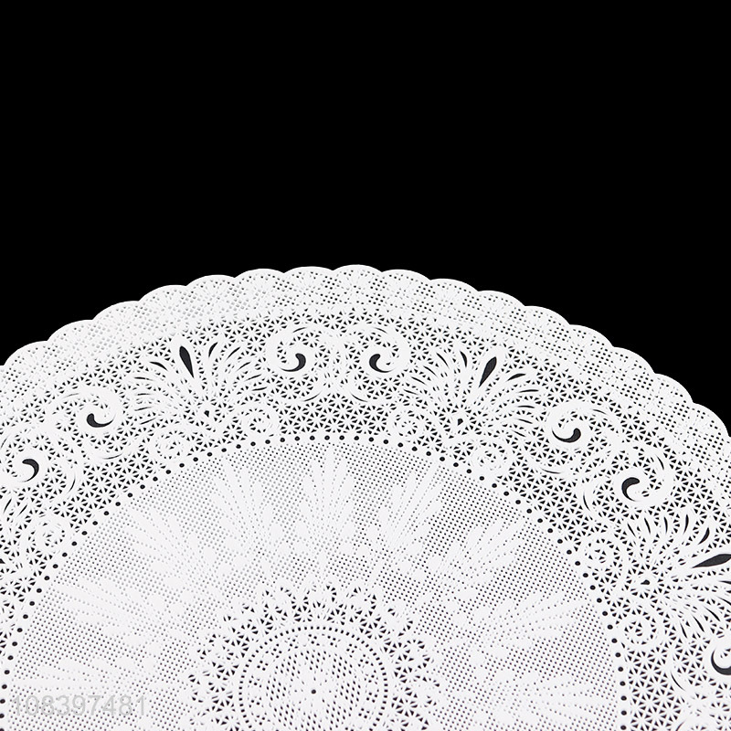 High quality pvc placemat doilies for holiday party decoration