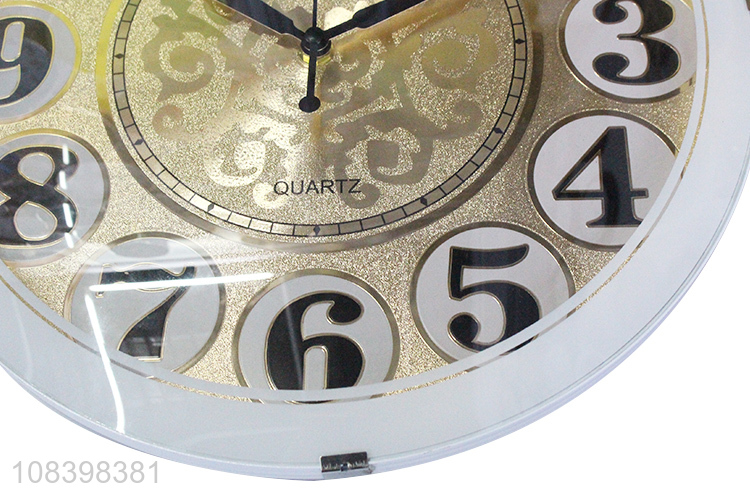 Factory supply simple quartz wall clock digital clock