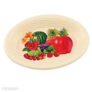 Good quality simple plastic fruit tray for sale