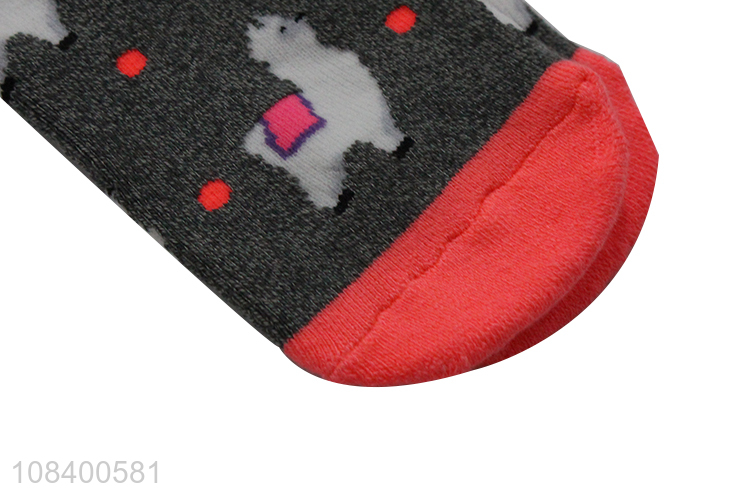 Best selling animal pattern soft breathable women socks