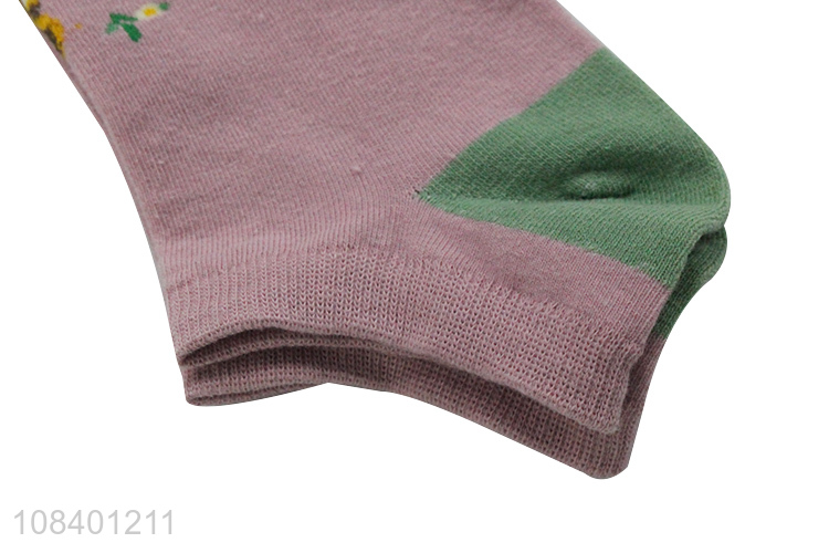 New arrival cute design breathable summer short socks