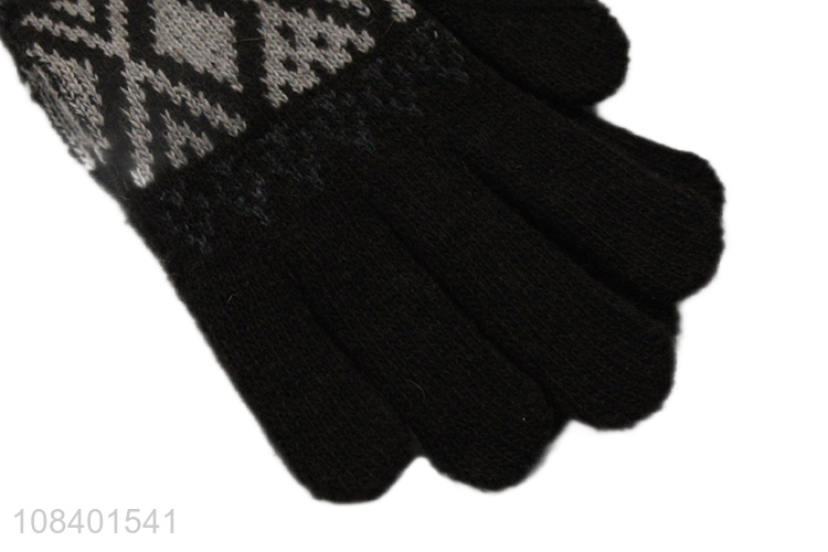 Low price winter thickend outdoor gloves for cycling