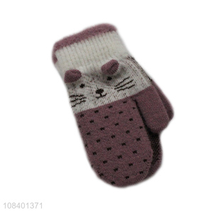 Yiwu products animal shape children cute winter gloves
