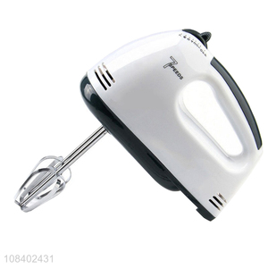 Factory supply EU standard 7 speeds electric egg beater hand mixer 100W