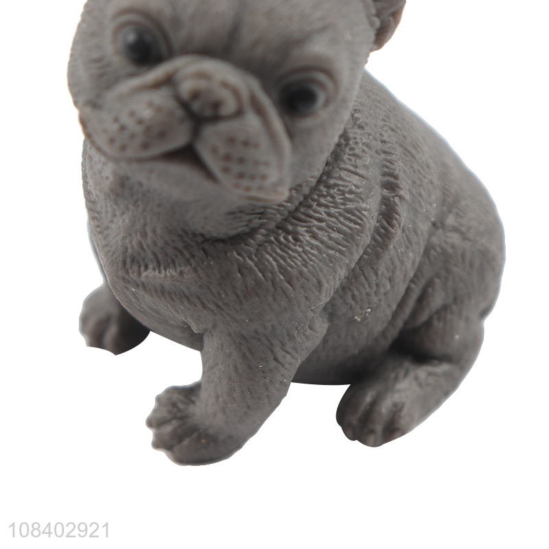 High quality animal shape tpr toys soft toys for children