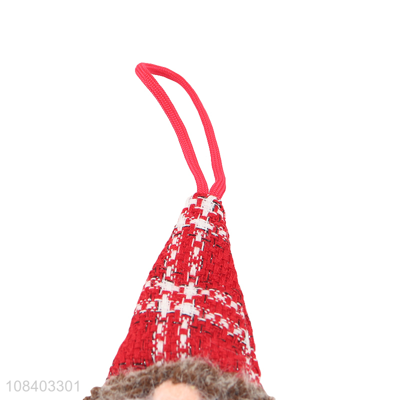Hot products cute christmas doll hanging ornaments for decoration