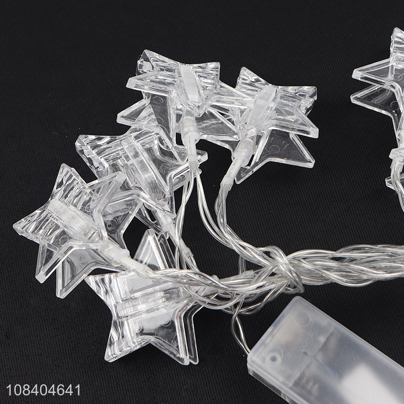 Wholesale christmas string lights with battery party ornaments
