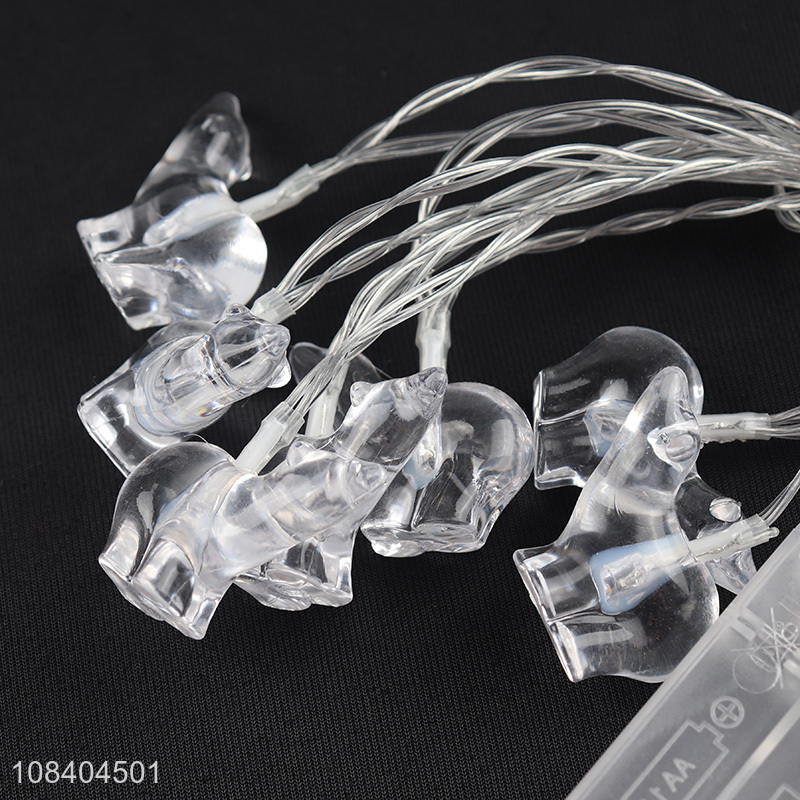 Low price wholesale PVC light string christmas party hangings