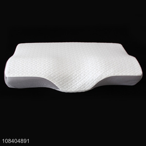 Factory wholesale white butterfly pillow neck sleep pillow