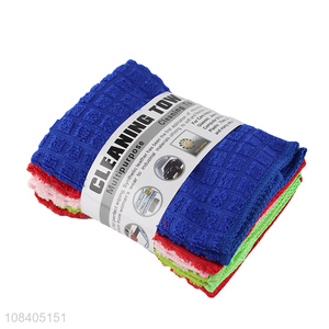 Factory supply 5 pieces multifunctional dish cloths cleaning towel set