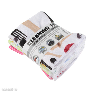 High quality 5 pieces multi-use cleaning towels reusable rags for kitchen