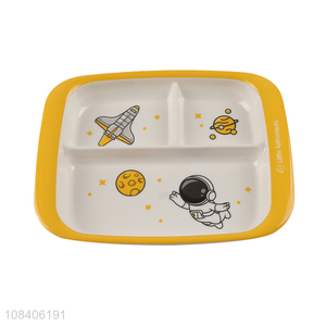 Best price baby home three-grid dinner plate wholesale