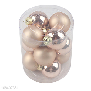 High quality creative glass christmas balls for decoration
