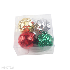 New products 4pcs <em>christmas</em> <em>balls</em> <em>christmas</em> tree hangings
