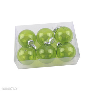 Good quality 6pcs <em>christmas</em> <em>balls</em> home decorative hangings