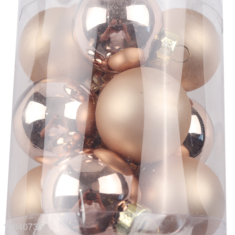 High quality creative glass christmas balls for decoration