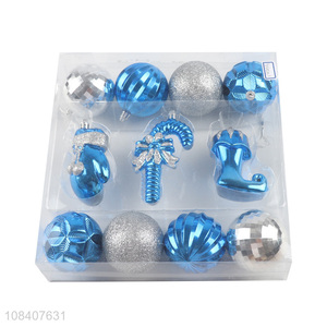Wholesale 11pcs christmas balls ornaments for christmas tree