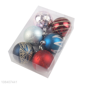 Wholesale 6 pieces christmas balls christmas tree ornaments