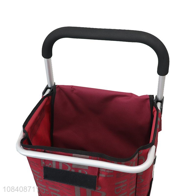 Hot selling household portable shopping bag shopping cart