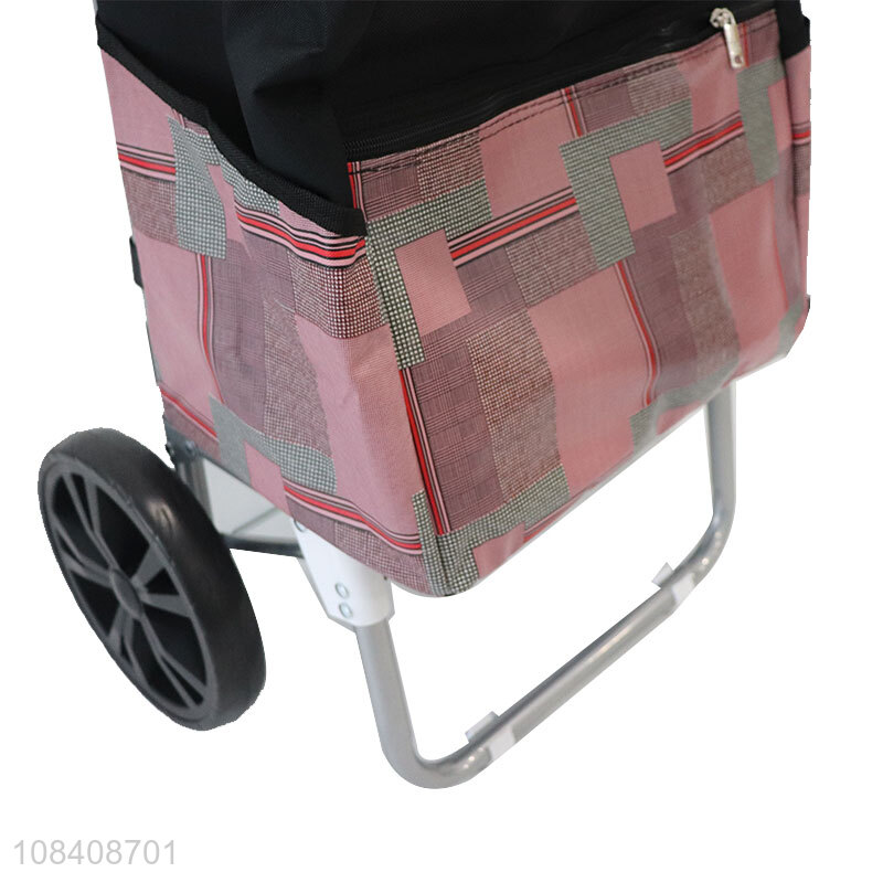 Yiwu wholesale outdoor portable folding shopping cart