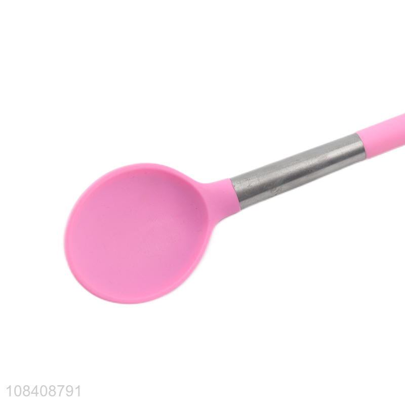 New arrival kitchen silicone soup spoon for cooking
