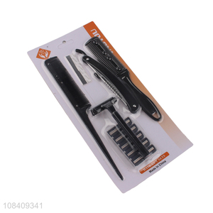 Hot sale professional haircut scissors kit hair trimmers set