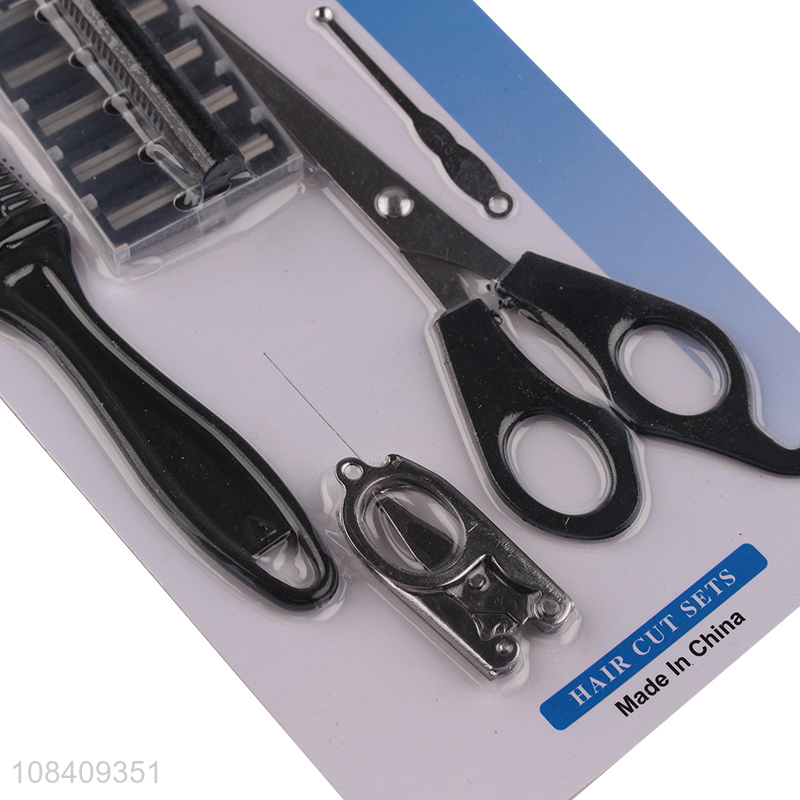 Factory price hair cutting tools set hairdressing shears kit