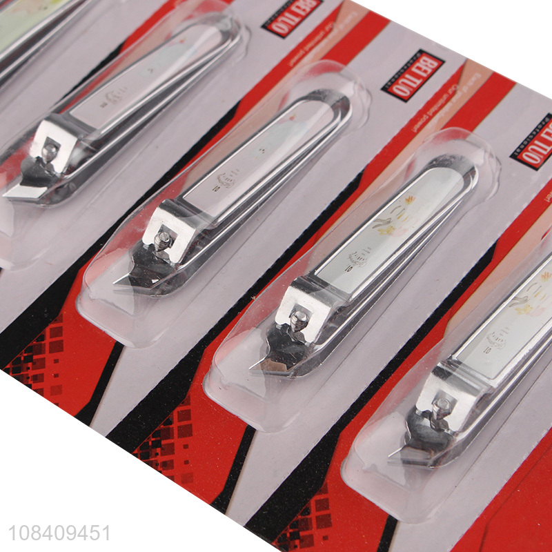High quality durable nail clipper customzied logo fingernail cutter