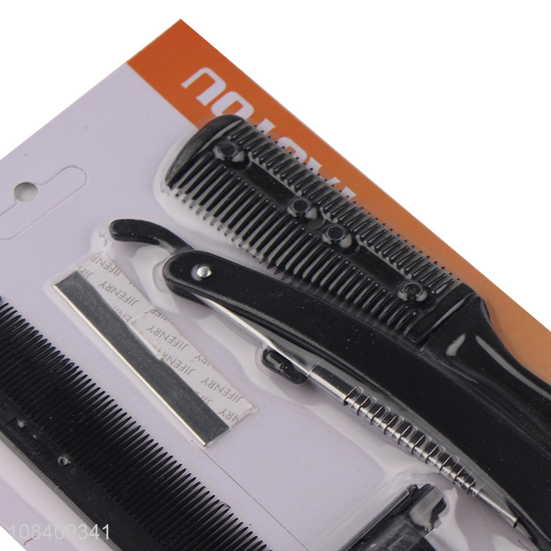 Hot sale professional haircut scissors kit hair trimmers set