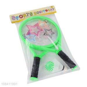 Yiwu market outdoor children <em>badminton</em> <em>racket</em> play set toys