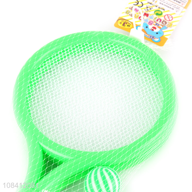 Good price green children sports racket toys badminton toys