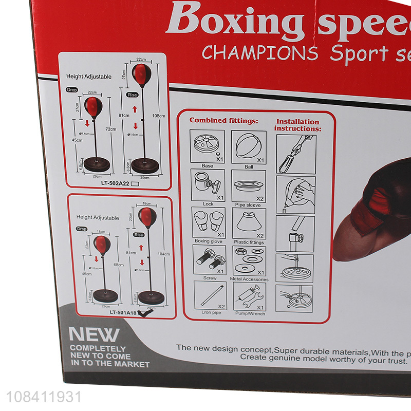 Online wholesale indoor sports boxing speed ball set