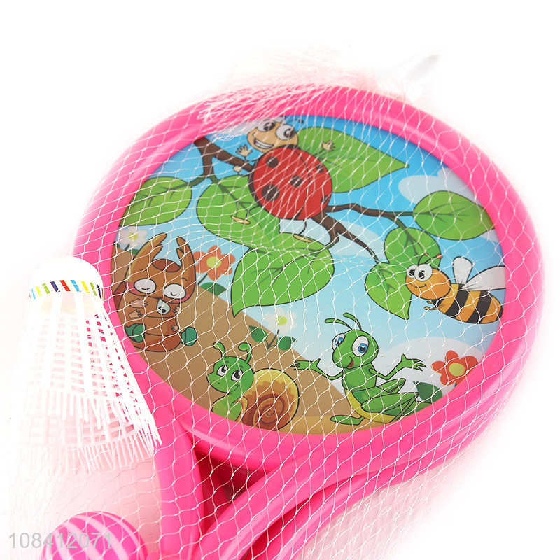 Low price outdoor sports games racket toys for children