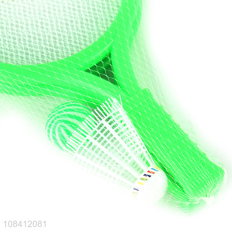 Good price green children sports racket toys badminton toys