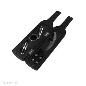 High quality barware <em>red</em> <em>wine</em> opener tool kit <em>wine</em> corkscrew set gift set