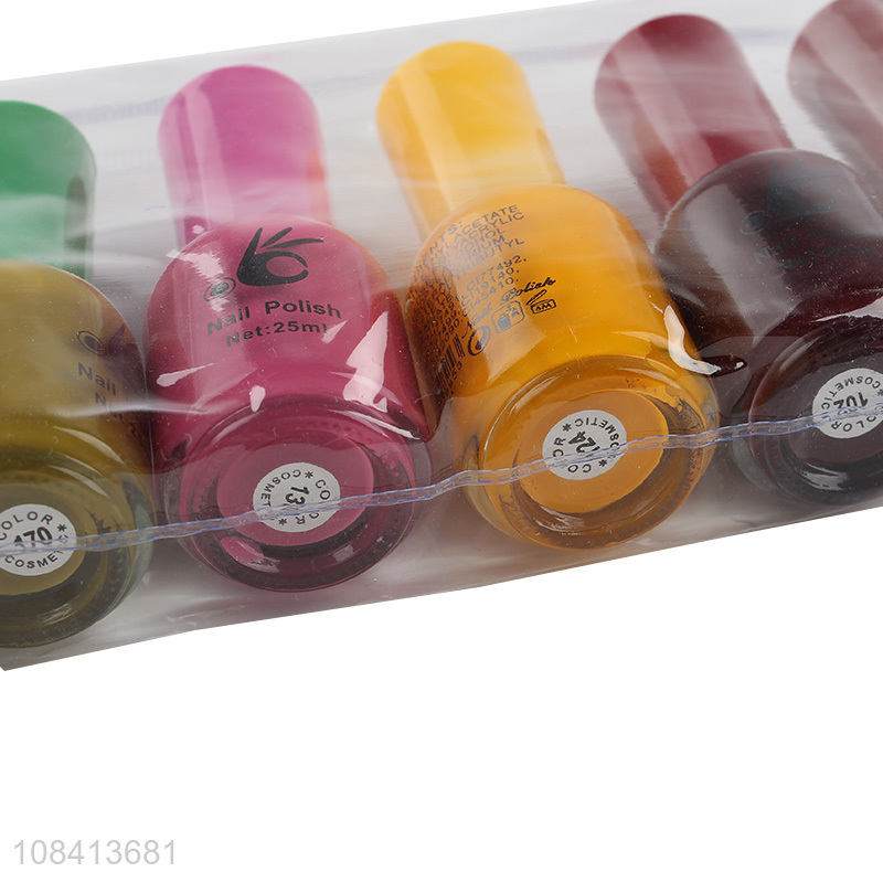 Wholesale from china colourful non-toxic gel nail polish