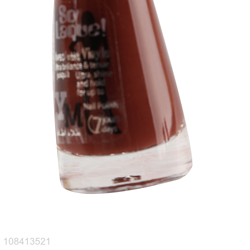 Good quality colourful quick dry women nail polish