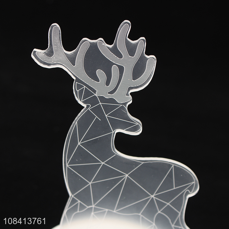 China factory 3d creative visualization lamp decoration light
