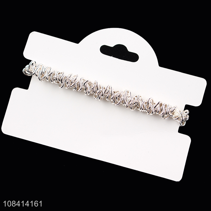 Factory wholesale cute letter bracelet girls accessories
