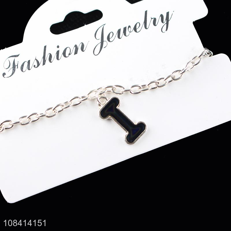 China wholesale silver fashion bracelet girls jewelry