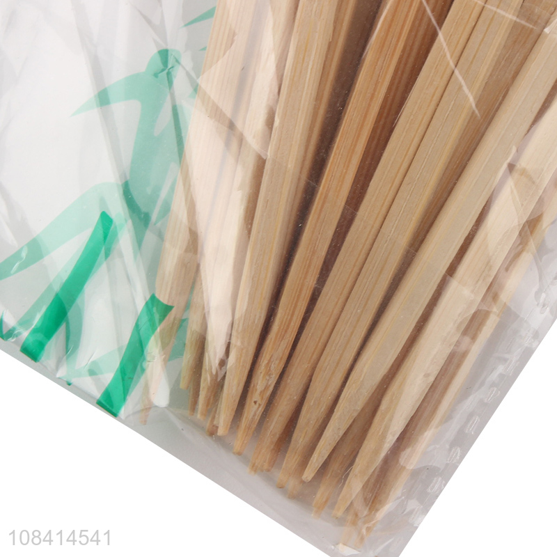 Factory price 50 pieces disposable bamboo skewer bamboo sticks for oden