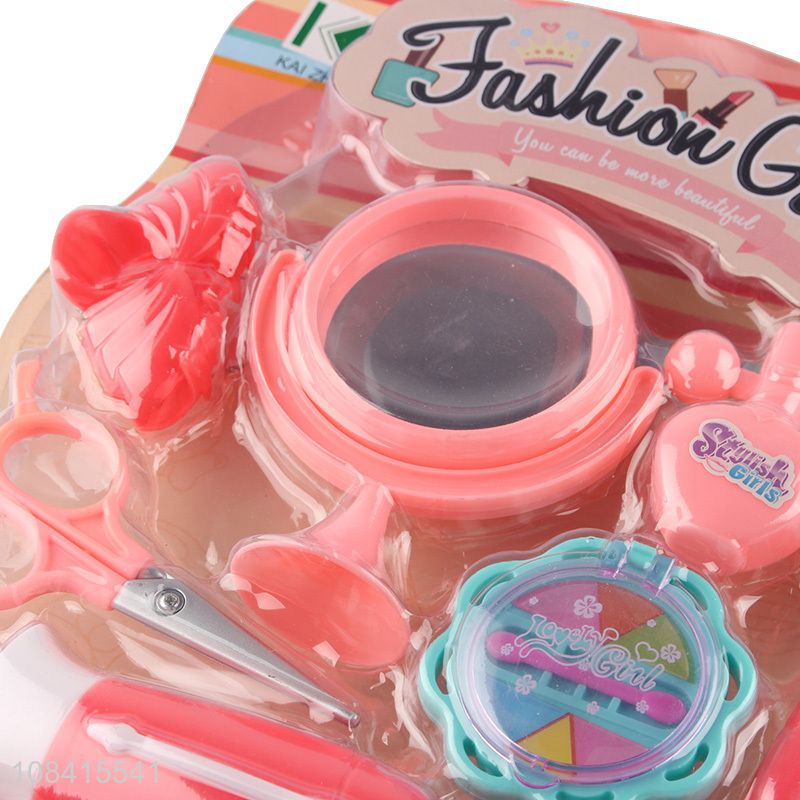 Factory supply plastic girls fashion pretend play set beauty toys