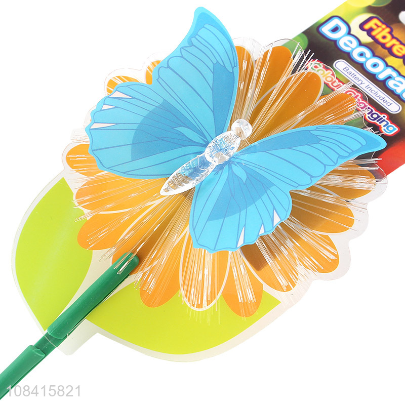 Good quality fiber-optic led light Christmas party favors for kids