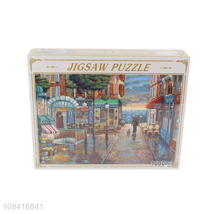 Yiwu wholesale 1000 piece paper jigsaw <em>puzzles</em> for children