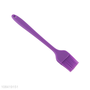 New products purple silicone oil brush bbq brush for sale
