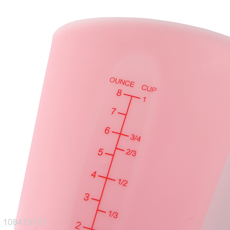 Hot items kitchen baking tools silicone measuring glass