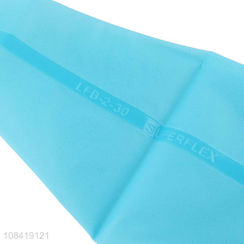 Factory price blue silicone icing cream pastry bag