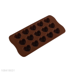 Good quality heart shape silicone <em>chocolate</em> <em>mould</em> for sale