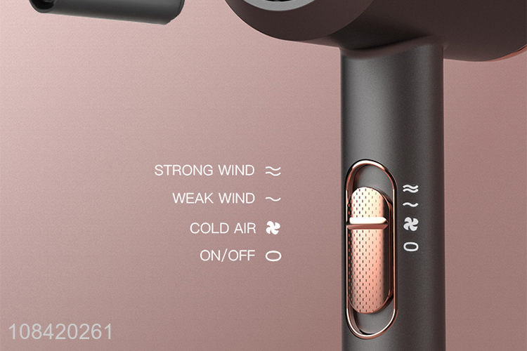 China imports 220V 2000W hair dryer hot & cold wind blue light blow dryer